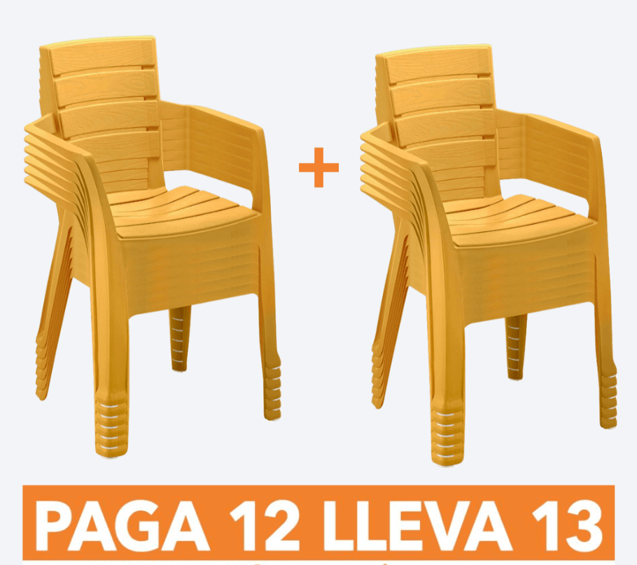 Silla Barú  Trendy Con Brazos Paga 12 Lleva 13 img #1