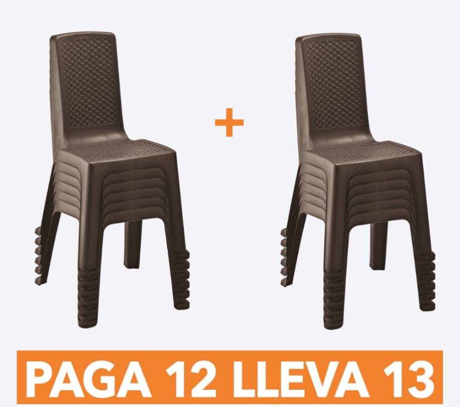 Silla Eterna Sin Brazos Paga 12 Lleva 13 img #1