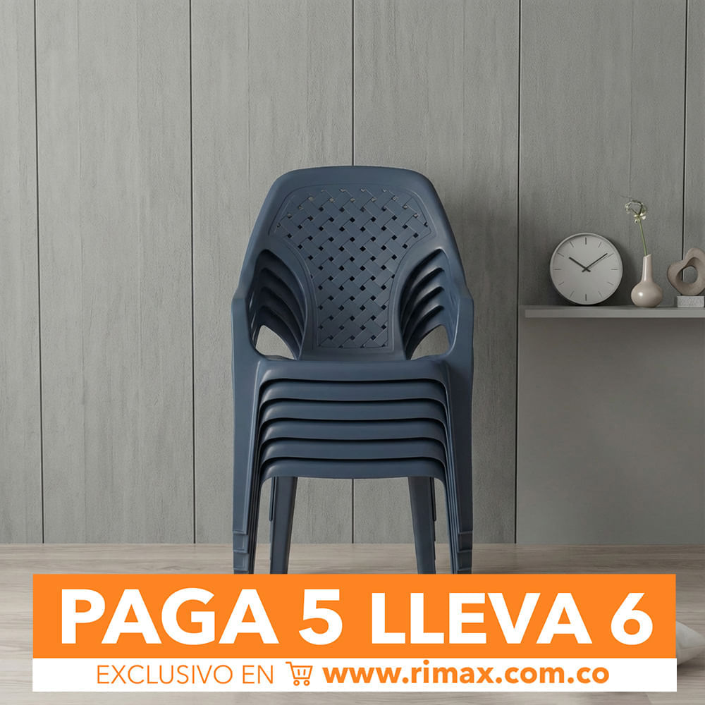 Silla Playera Paga 5 Lleva 6 img #1