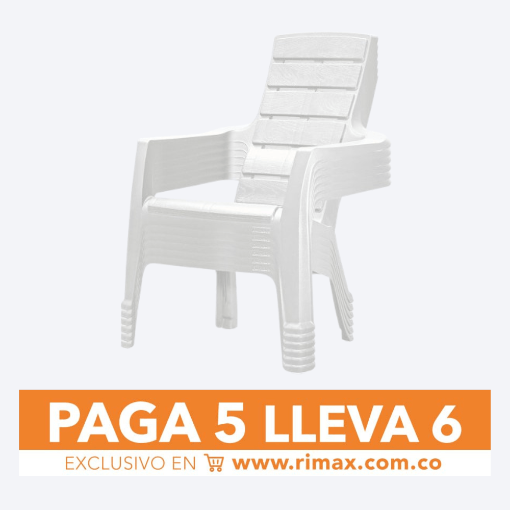 Silla Playera Barú Paga 5 Lleva 6 img #1