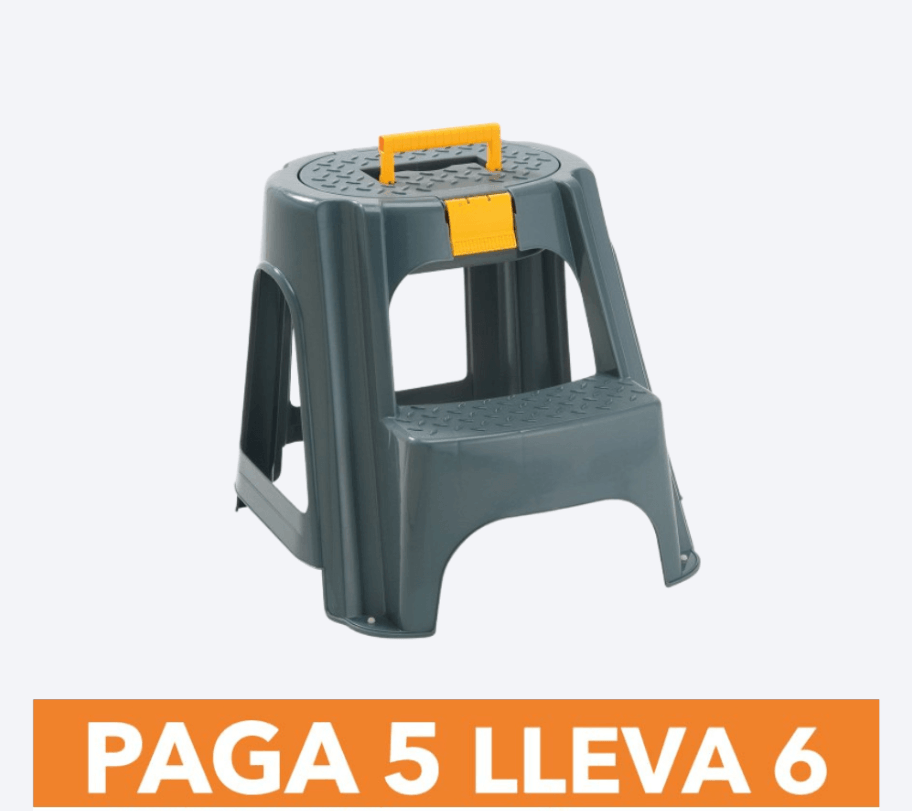 Escalesilla con Tapa Organizadora Paga 5 Lleva 6 img #1