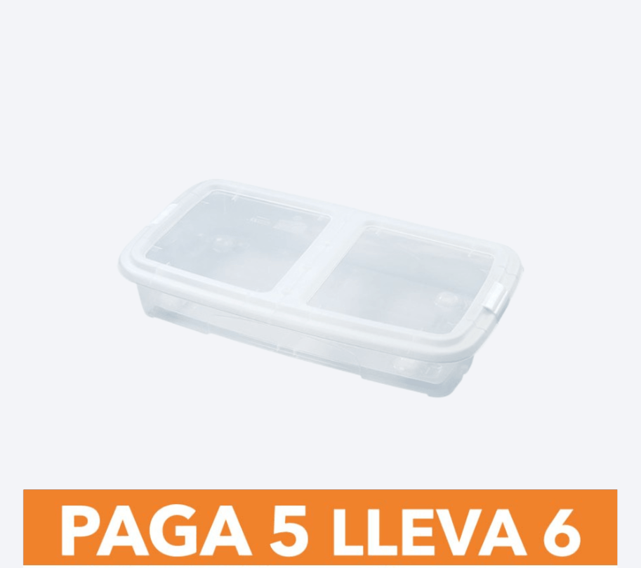 Cajón Móvil Plano 28 Litros Paga 5 Lleva 6 img #1