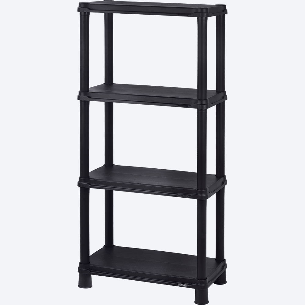 Estante Solido 12" de 4 Niveles Negro img #2
