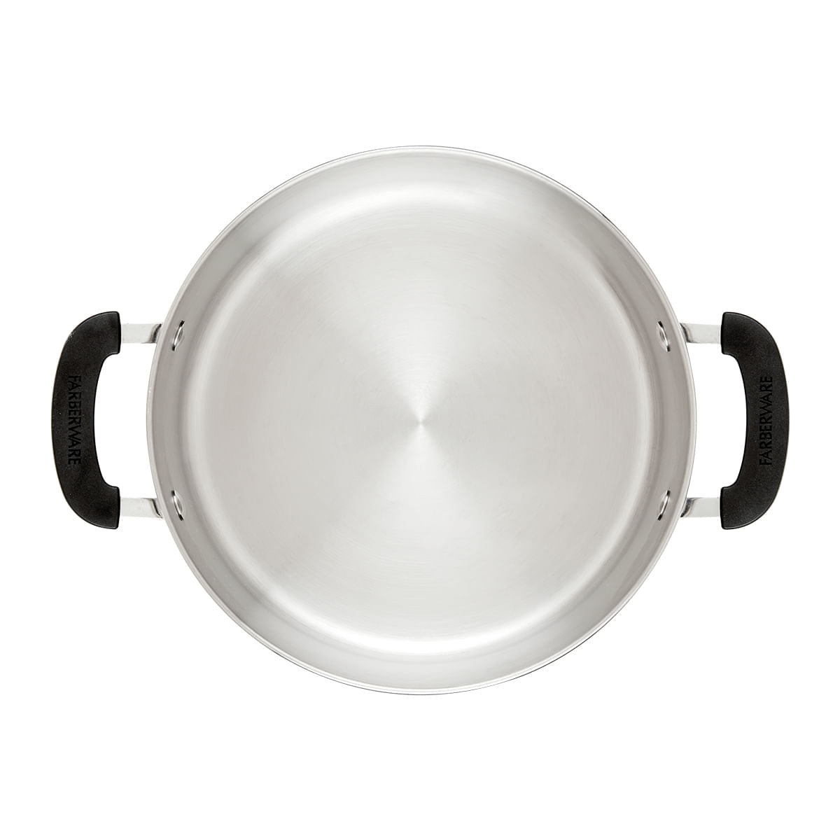 Olla 24cm, acero inoxidable con tapa de vidrio templado. Farberware img #2
