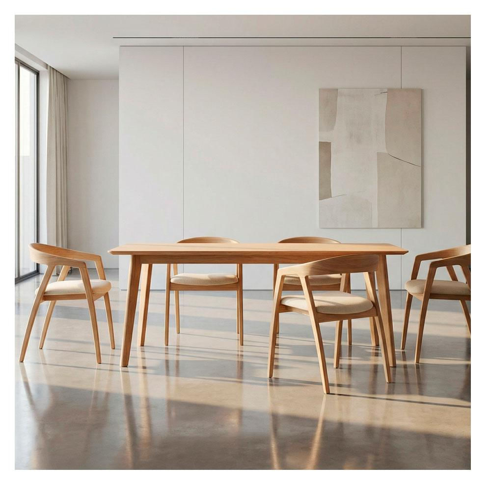 Mesa Comedor Clash 200Cm X 100Cm Roble img #5
