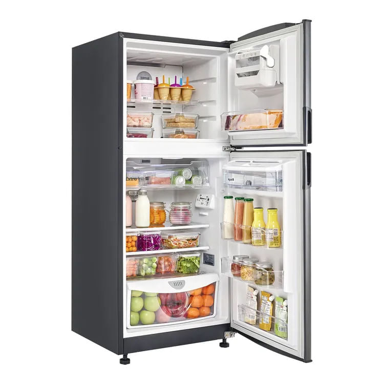 Nevera Haceb No Frost Congelador Superior 243 Manija Integrada Inverter N243 Titanio img #6