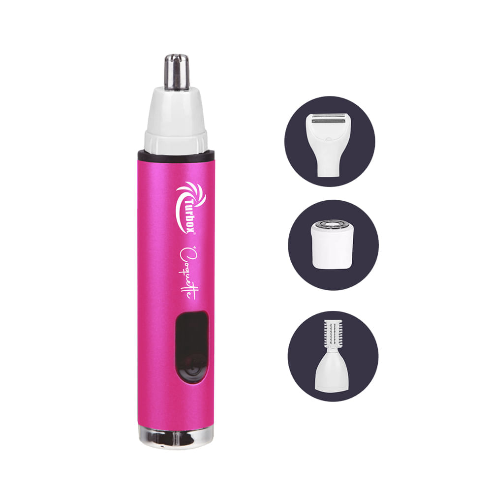 Perfiladora Femenina 4 en 1 Turbox NT-COQUETTE Fucsia Metálico img #1