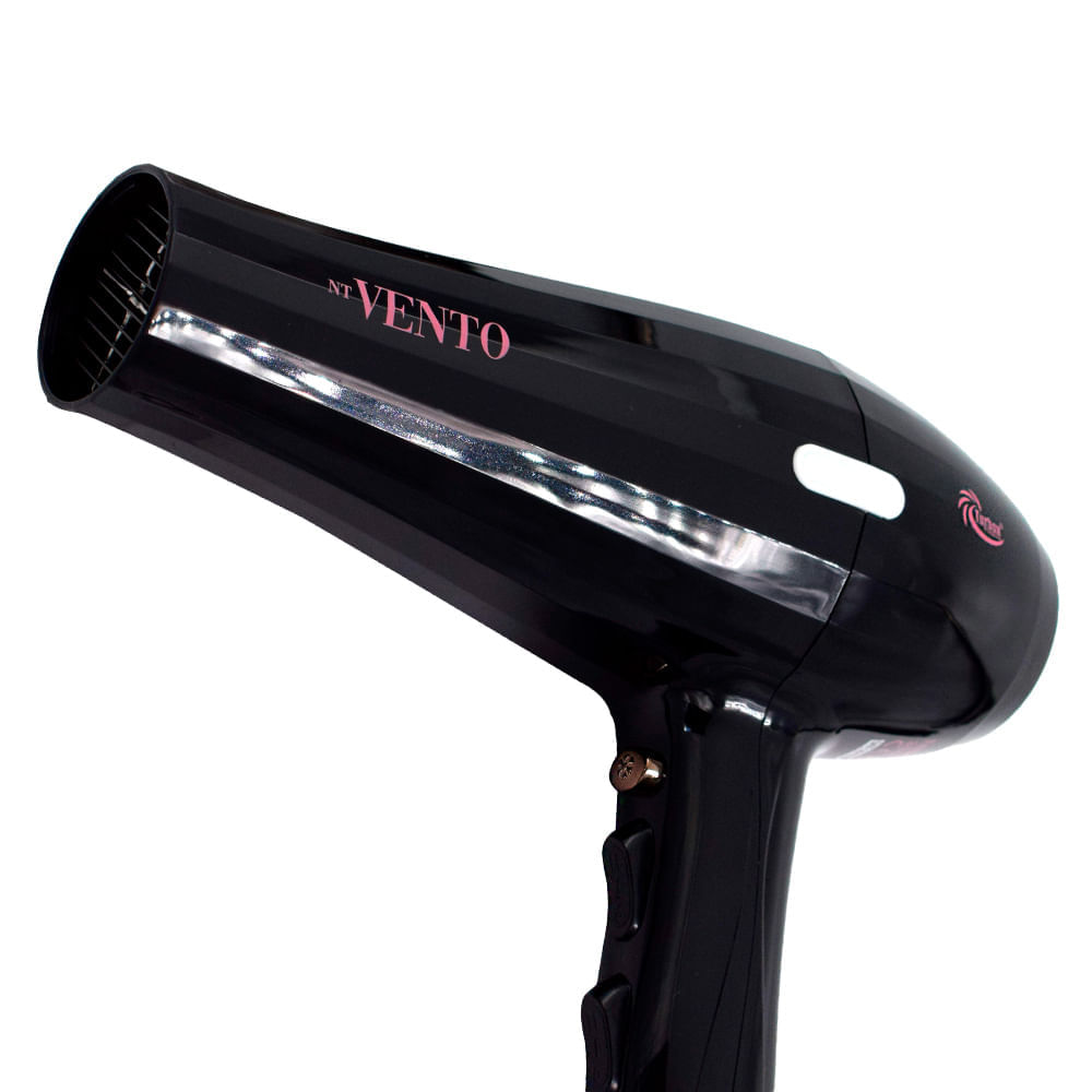 Secador Profesional Turbox 3900W Tecnología Ionic Power NT-VENTO Negro Vinotinto img #3