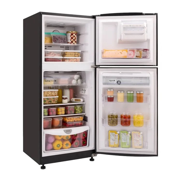 Nevera Haceb No Frost Congelador Superior 243 Litros Manija Externa Inverter N243 Negro Cósmico img #7