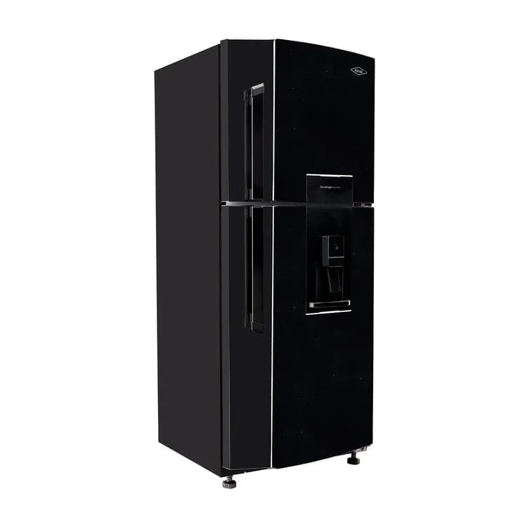 Nevera Haceb No Frost Congelador Superior 243 Litros Manija Externa Inverter N243 Negro Cósmico img #3