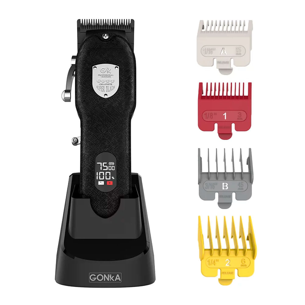 Máquina de Corte Profesional Gonka Inalámbrica GK-SNAKE Negra img #3