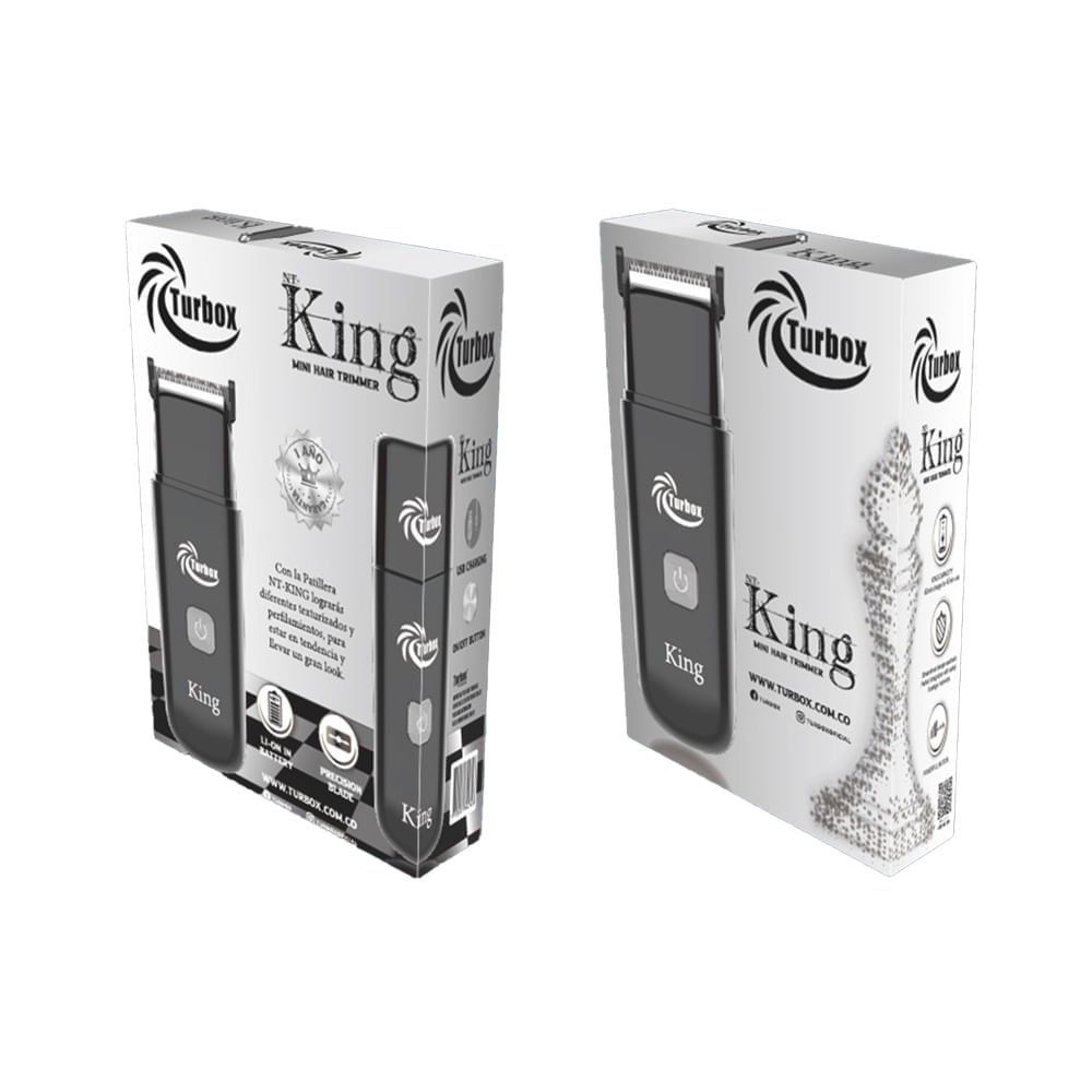 Patillera Viajera Turbox 6000 RPM USB NT-KING Negra img #5