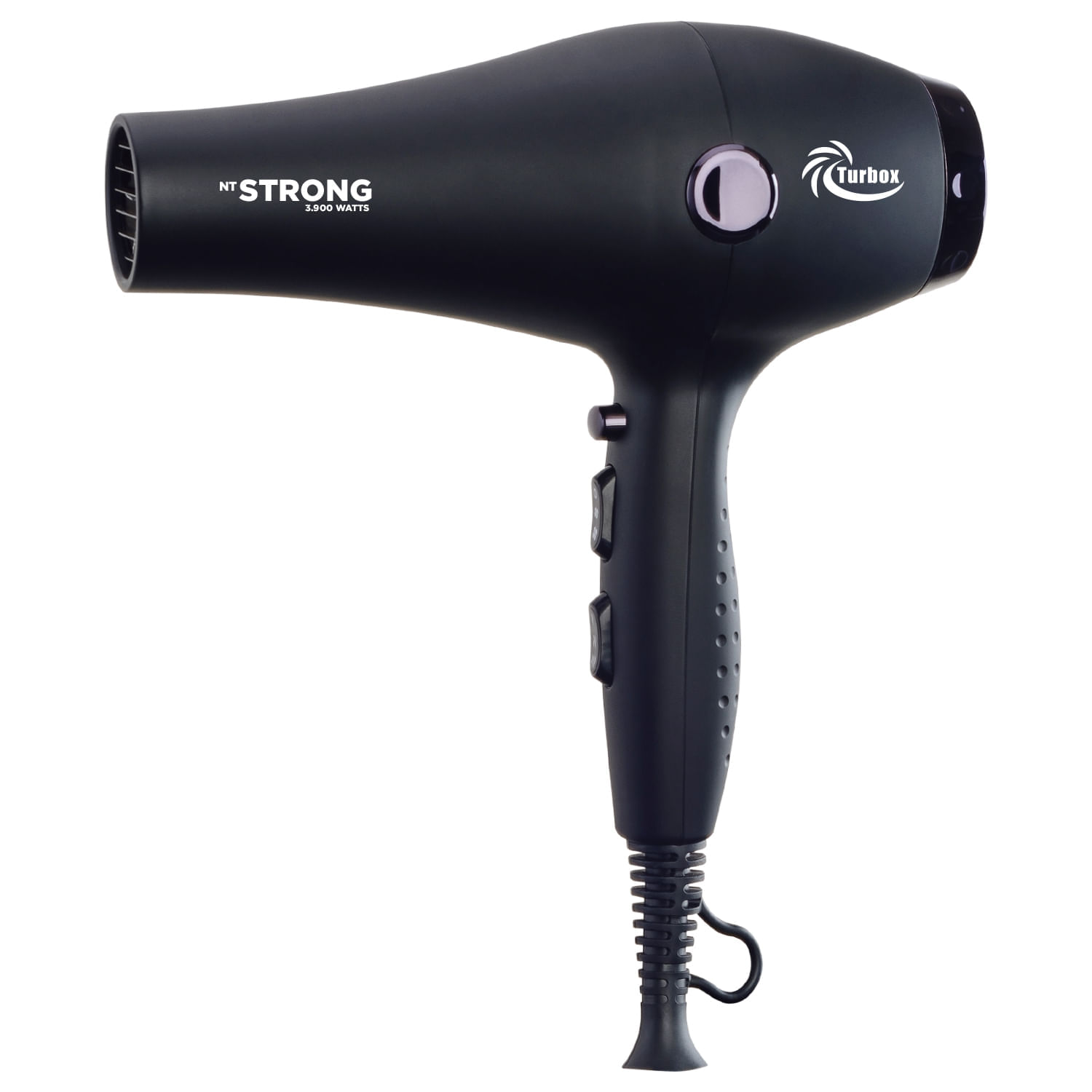 Secador Professional Turbox 3900W 3 Temperaturas 2 Velocidades NT-STRONG Negro img #1