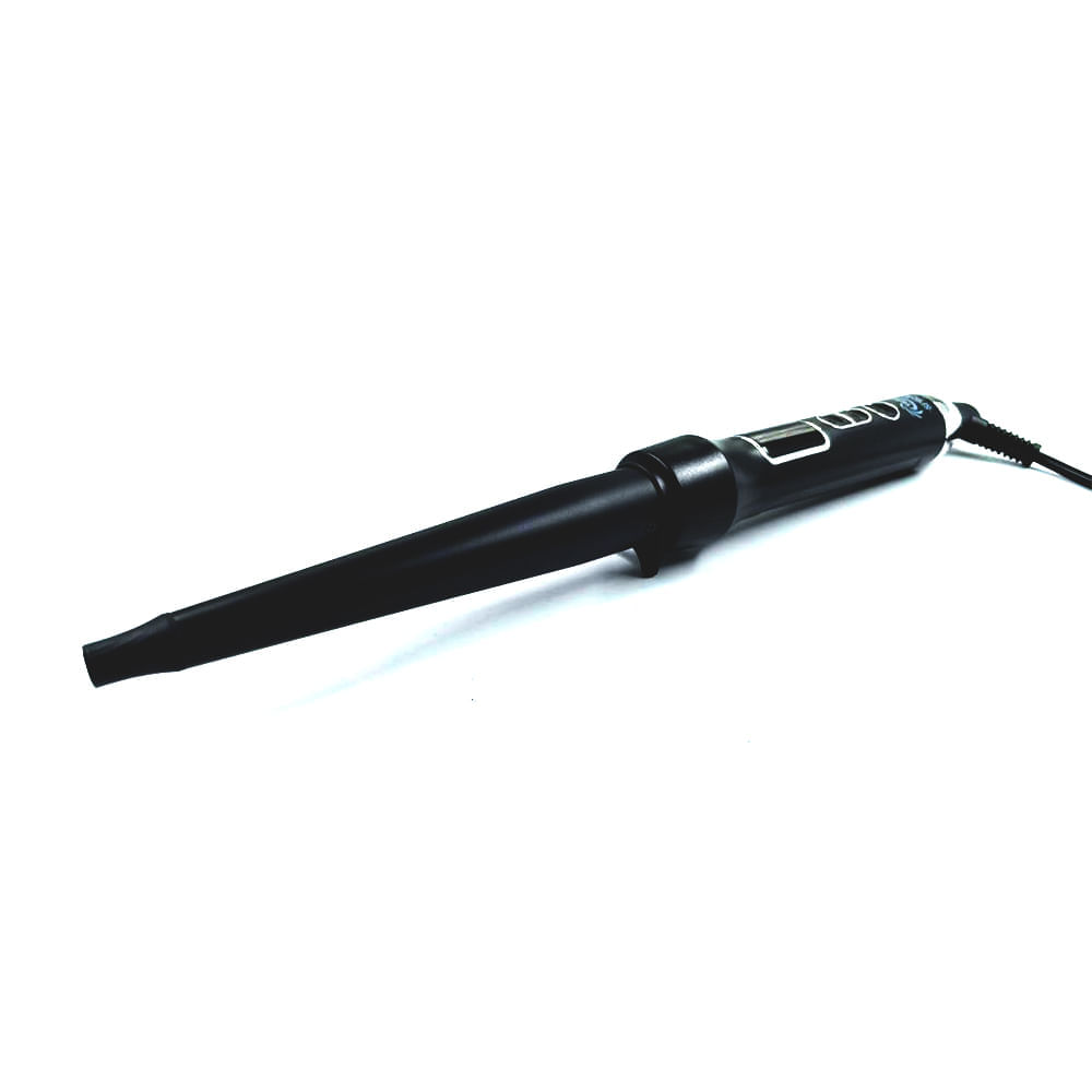 Pinza Rizadora Profesional Turbox PD Recubrimiento en Turmalina 210°C NT-SPIRAL Negra img #2