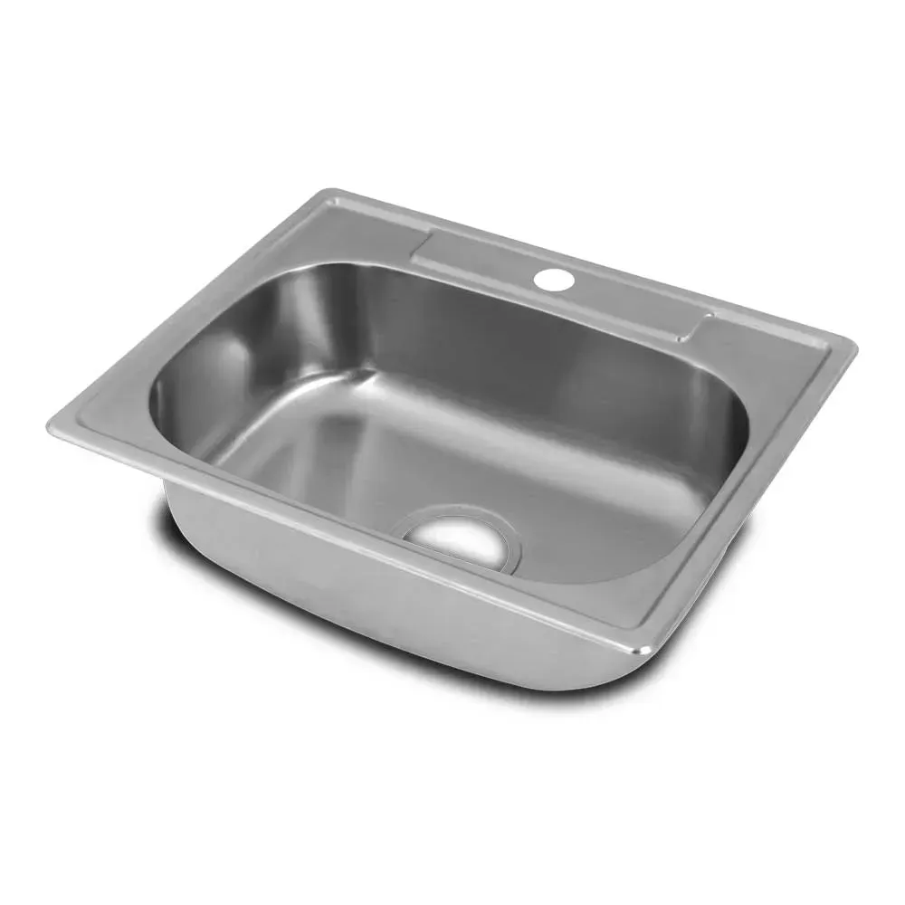 Lavaplatos de Empotrar Challenger Sencillo Acero Inoxidable 53 cm LV 3609 img #5