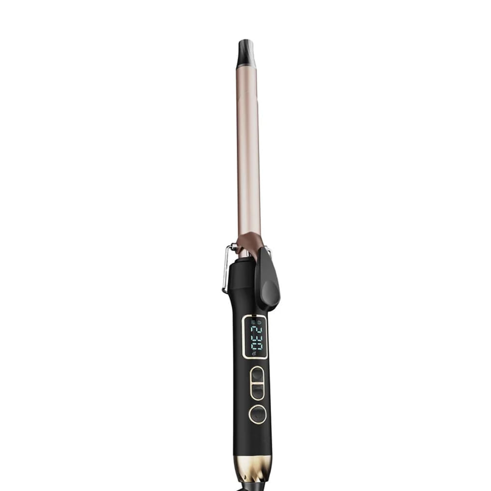 Pinza Rizadora Profesional Turbox PD Barril en Turmalina 230°C NT-WOW COOL Negra img #3
