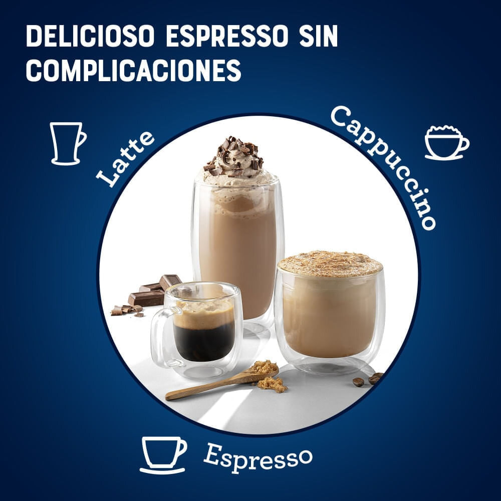 Cafetera Oster 2 Espressos Capuccinos y Lattes BVSTEM5502 Plata img #11