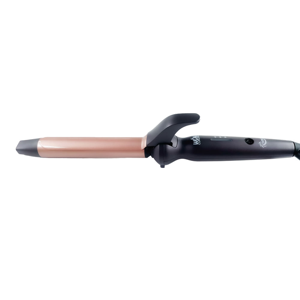 Pinza Rizadora Profesional Turbox Barril en Turmalina 450°F NT-WOW CURLING Negra img #2