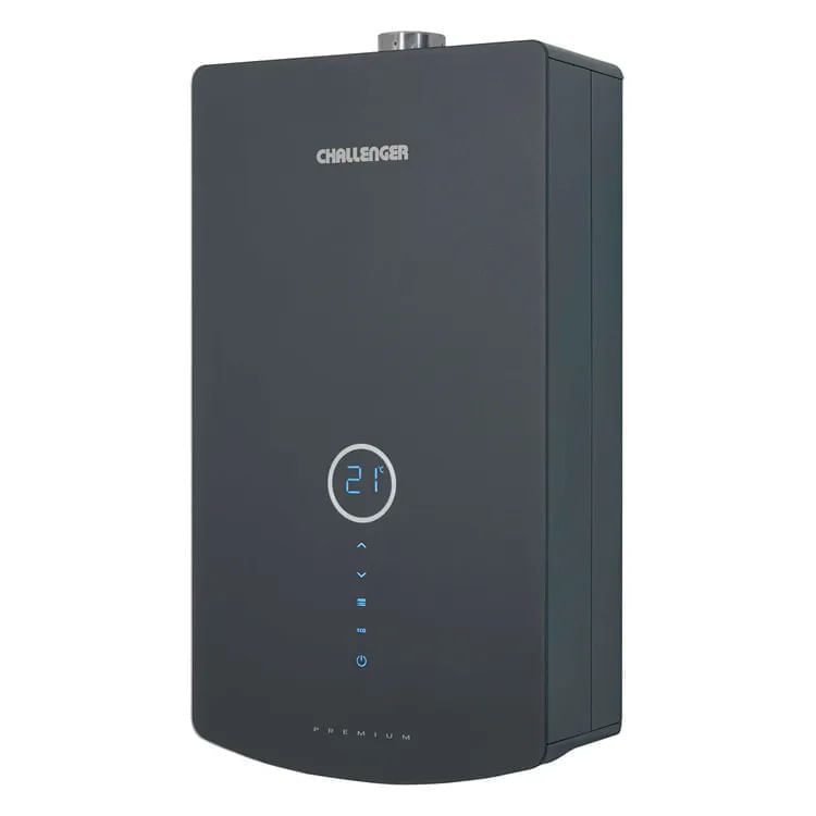 Calentador de paso Challenger 12 Litros Tiro Forzado Gas Natural HWD7125 Negro img #4