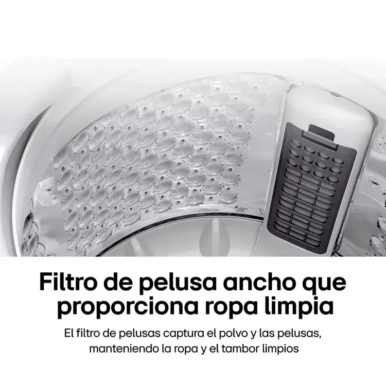 Lavadora LG Carga Superior 18 Kg WT18MVTB Negra img #7