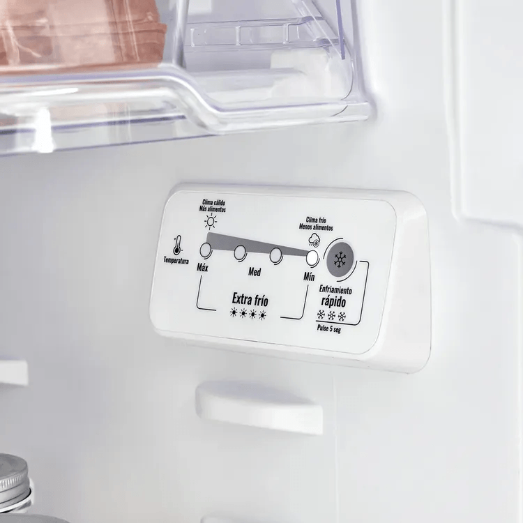 Nevera Haceb No Frost Congelador Superior 271 Litros Manija Integrada Inverter N271 Inox img #6