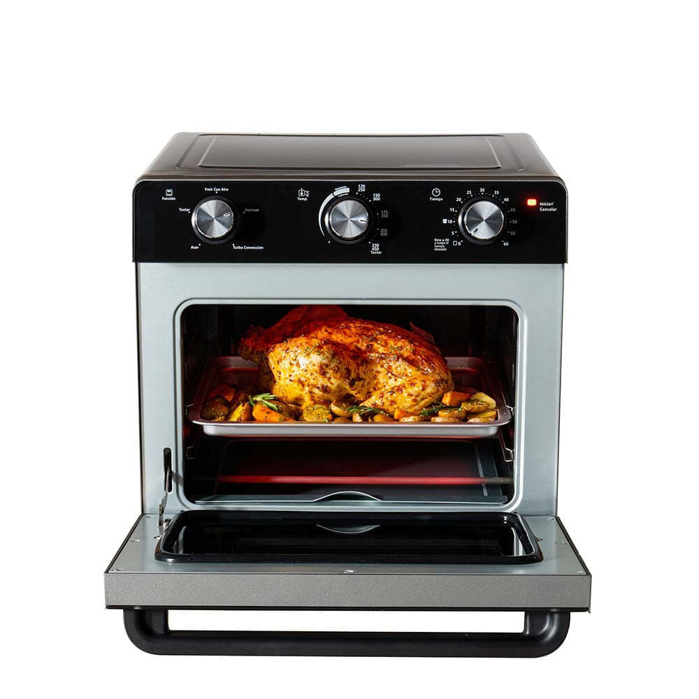 Horno con Freidora de Aire Oster 22 Litros Antiadherente TSSTTVMAF1NS Negro img #4
