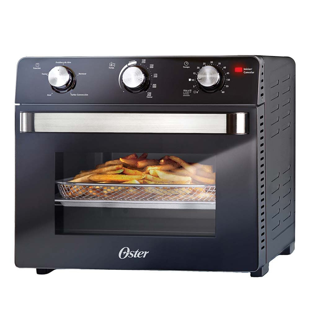 Horno con Freidora de Aire Oster 22 Litros Antiadherente TSSTTVMAF1NS Negro img #2