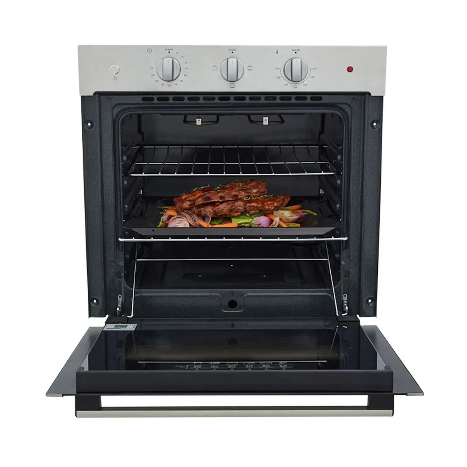 Horno de Empotrar Haceb Eléctrico 60 cm Vidrio Reflectivo TANDOORI 120V Inox img #4