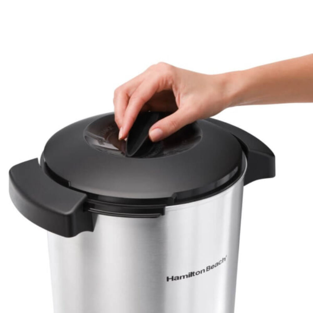 Cafetera Percoladora Hamilton Beach 45 tazas 40515 Plata img #3