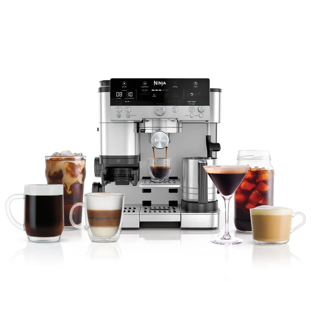Cafetera Expreso Ninja Luxe™ ES601 Plata img #9