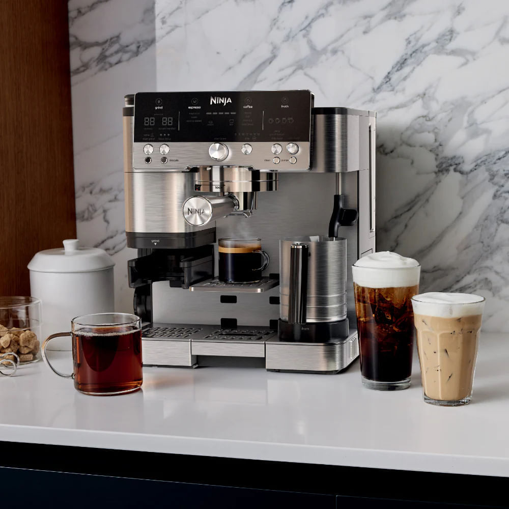 Cafetera Expreso Ninja Luxe™ ES601 Plata img #3