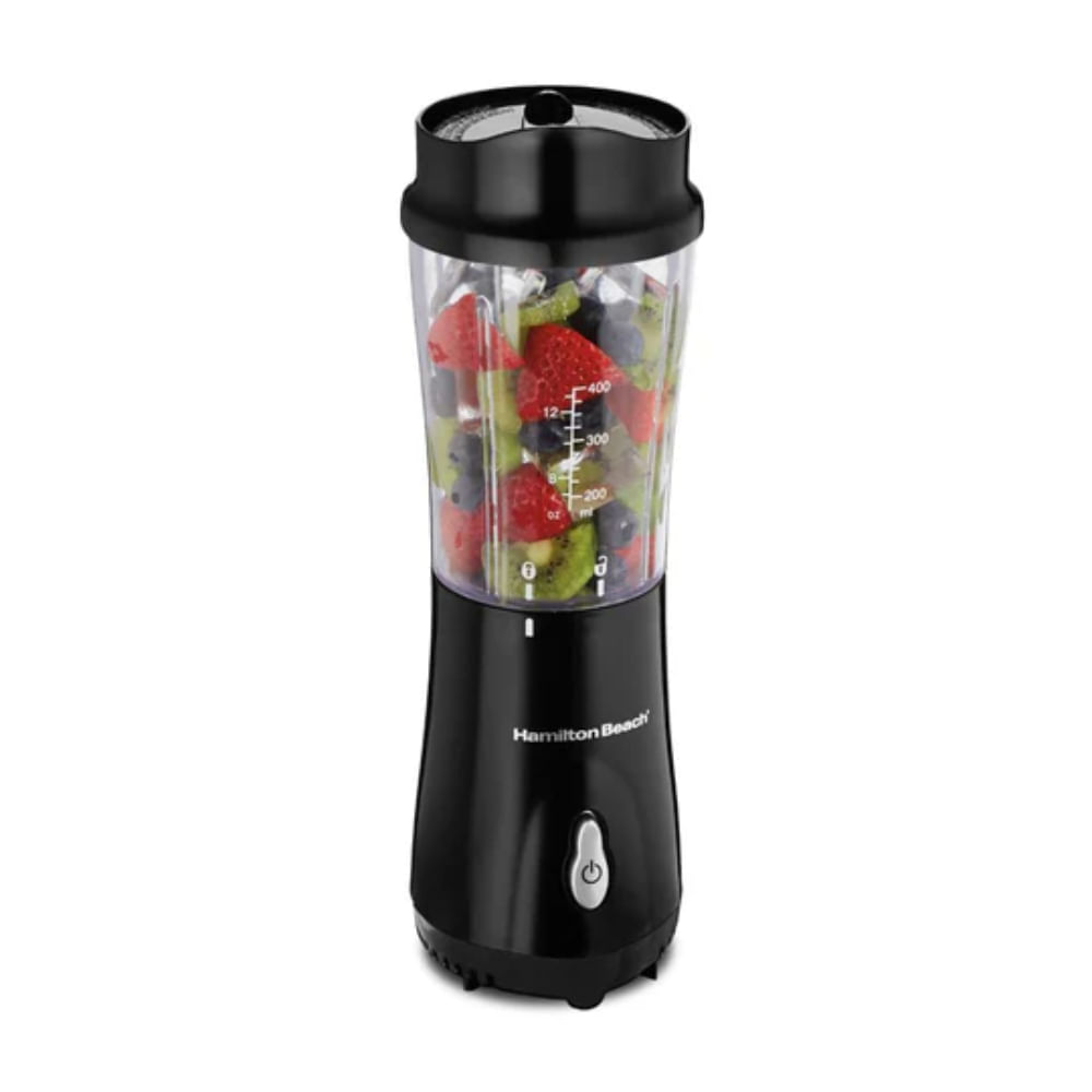 Licuadora Personal Hamilton Beach Con Tapa De Viaje 51101B Negra img #2