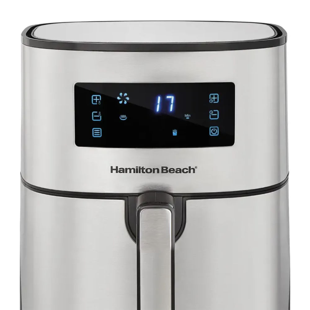 Freidora de aire Hamilton Beach Digital 5.8 litros 35075 Plata img #3