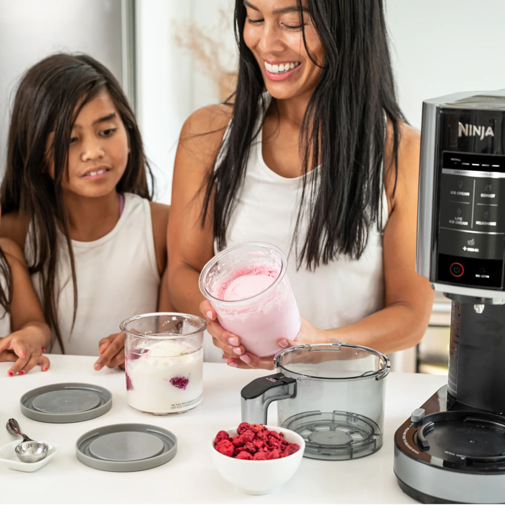 Maquina Para Hacer Helados Ninja 5 Programas Creami NC300 Gris img #5