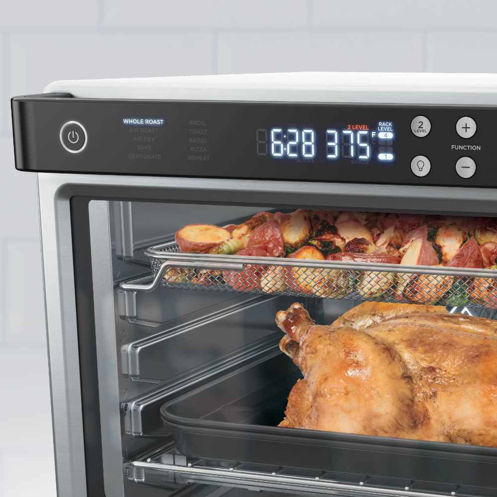 Horno Eléctrico Con Air Fryer Ninja Foodi 10 en 1 XL Pro Digital DT201 Plata img #3