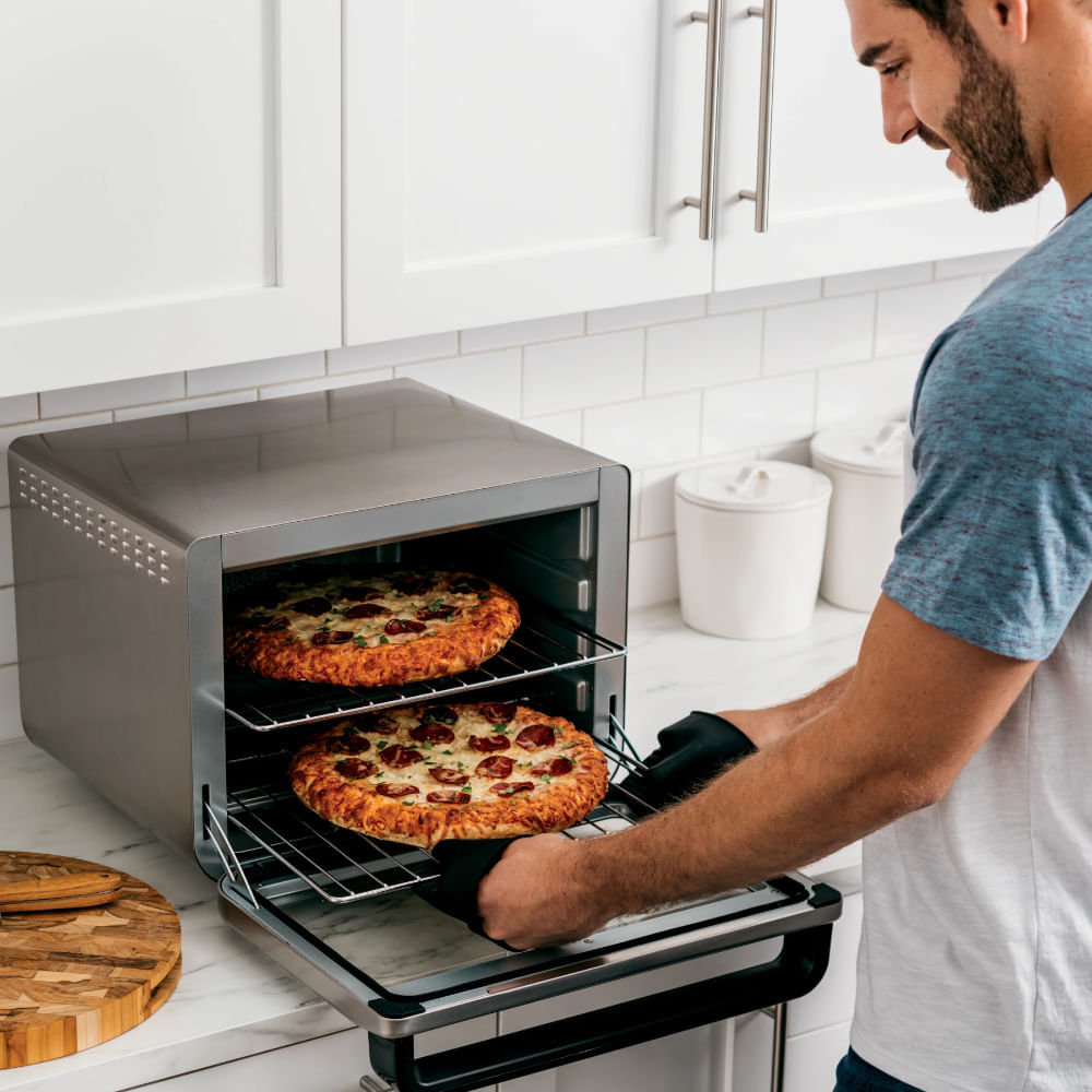Horno Eléctrico Con Air Fryer Ninja Foodi 10 en 1 XL Pro Digital DT201 Plata img #6