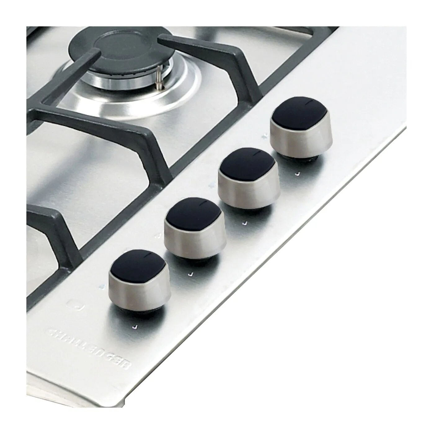 Estufa de Empotrar Challenger 58,5cms 4 Puestos Gas Natural SG6041 Plata img #3