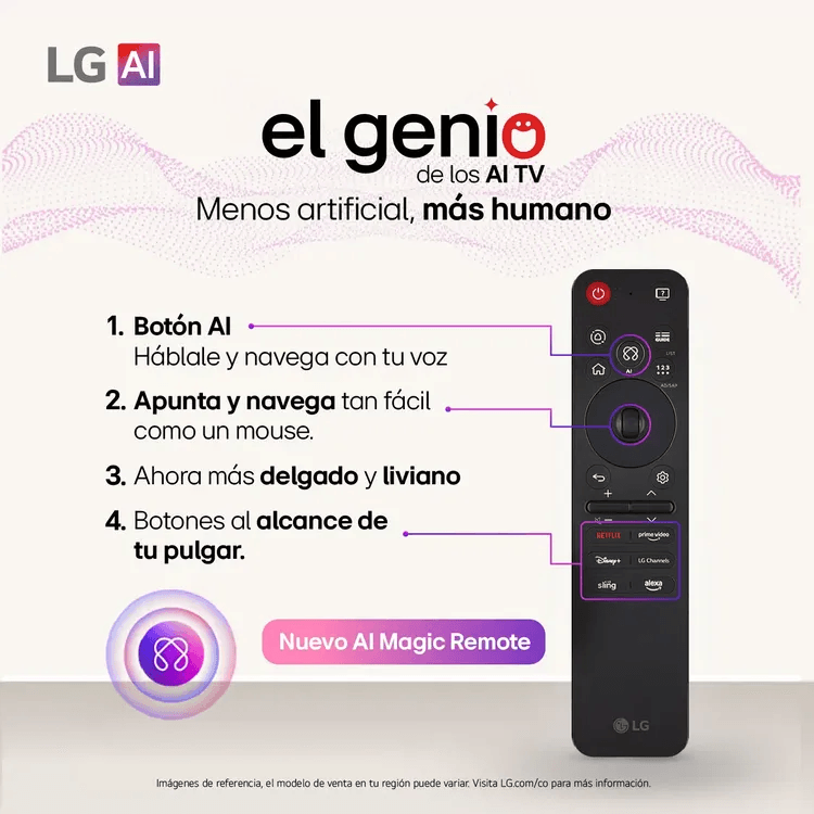 Televisor LG 55" Pulgadas 55UA8050 4K UHD LED Smart TV Con IA img #5