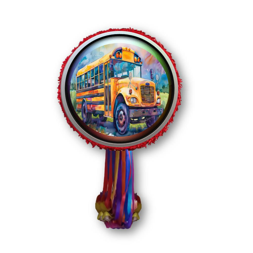 Piñatas Estilo Bus Escolar img #1