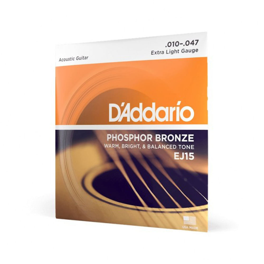 ENCORDADO GUITARRA A. EXTRA LIGHT D'ADDARIO EJ15 img #1