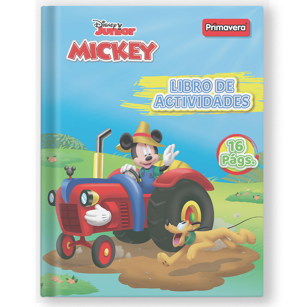 Libro de Actividades Mickey Mouse 16 pags. - En la Granja con Pluto img #1