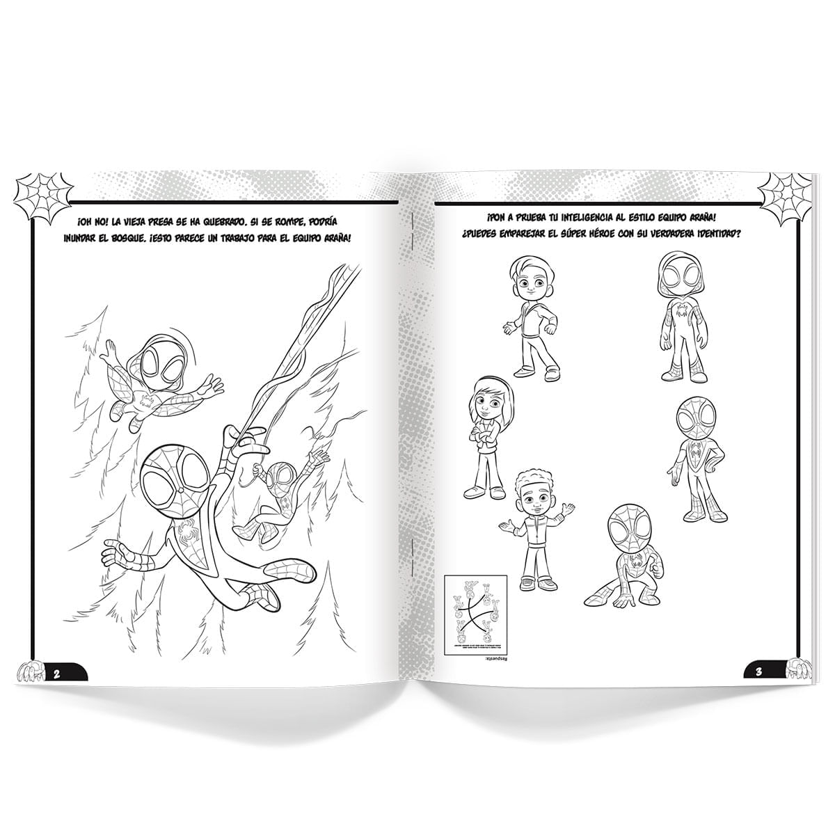 Libro de Actividades Spidey 16 pags. - Spidey y sus Sorprendentes Amigos img #2