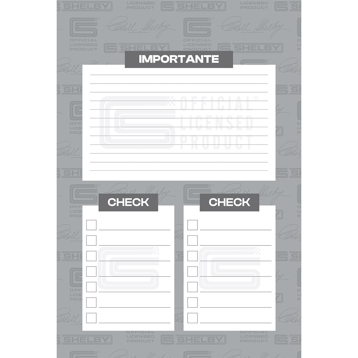 Cuaderno Vertical  Shelby Cobra img #3