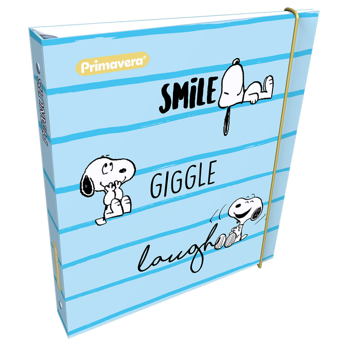 Pasta Argolla Snoopy Smile Giggle Laugh img #1