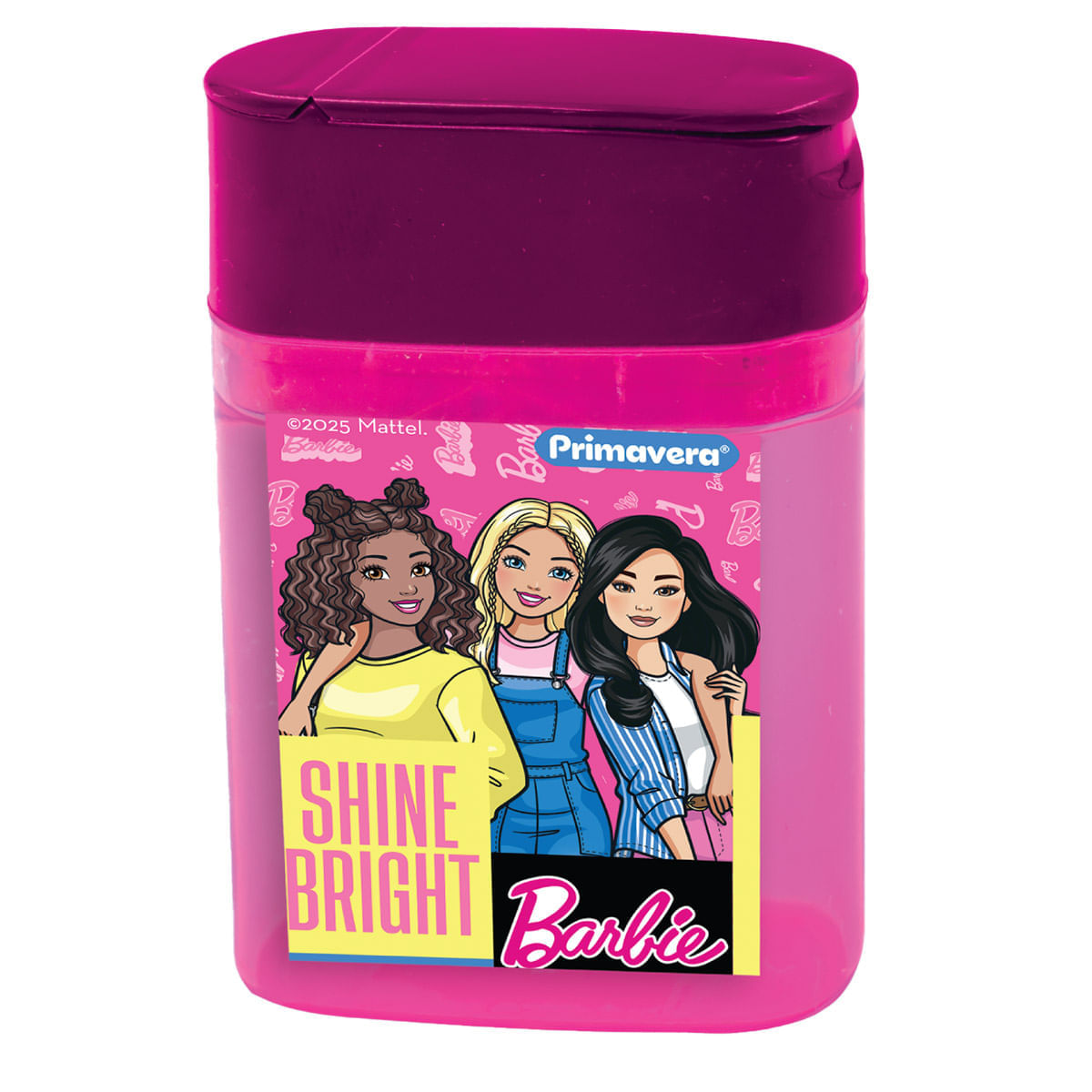 Set 3 Lápices - Borrador - Sacapuntas Barbie Shine Bright img #2