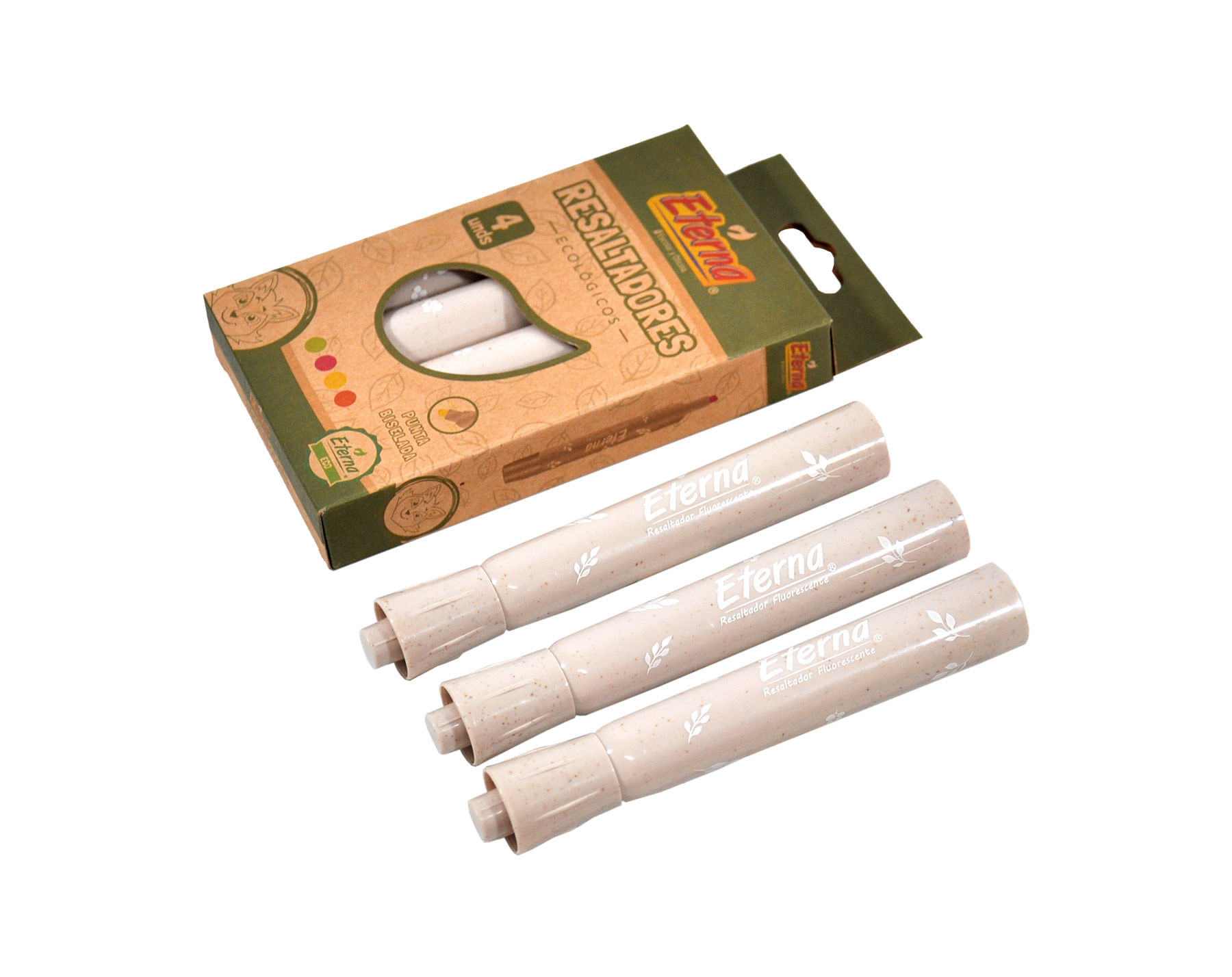 Resaltador Fluorescente Natural Eterna X 4 Eterna img #2