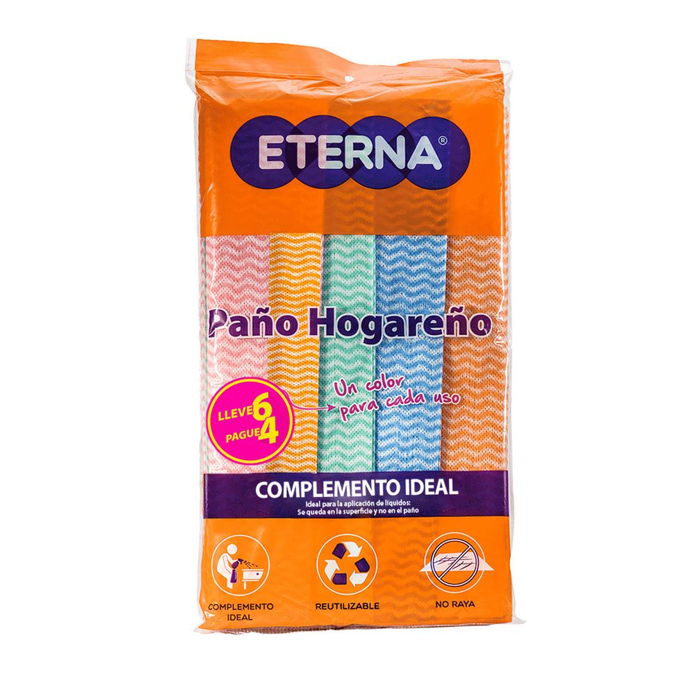 Paños ETERNA hogareño (4  und) img #1