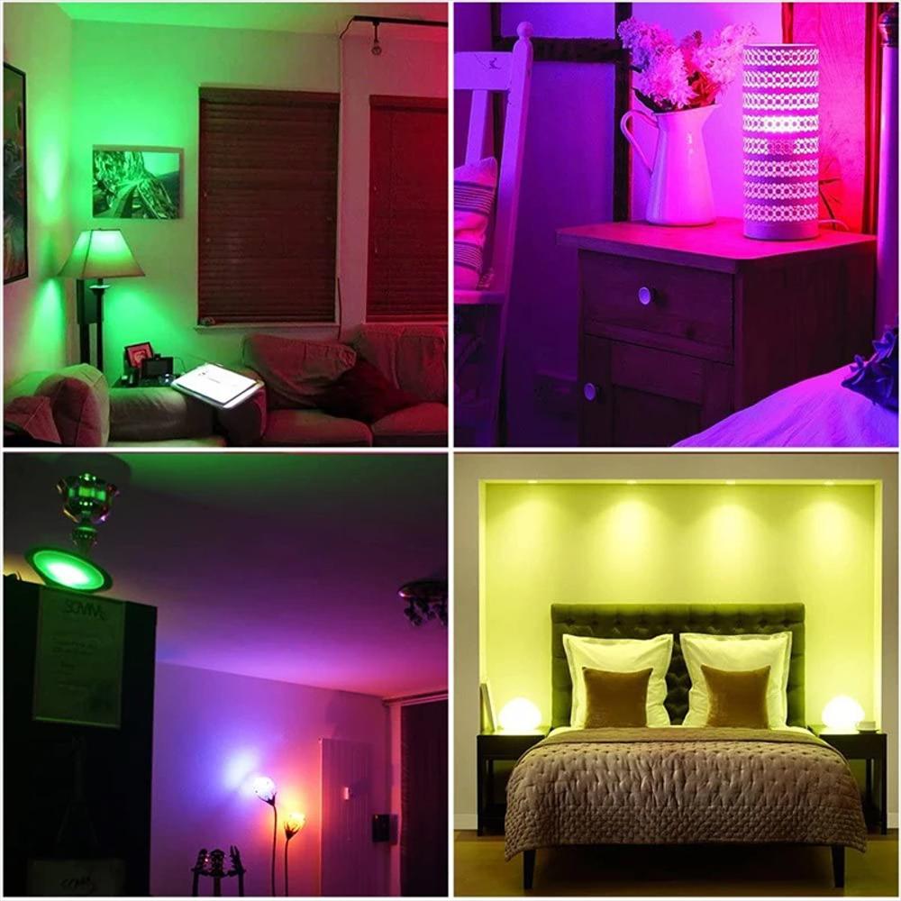Bombillo Parlante Bluetooth Luces Multicolor Con Control img #3