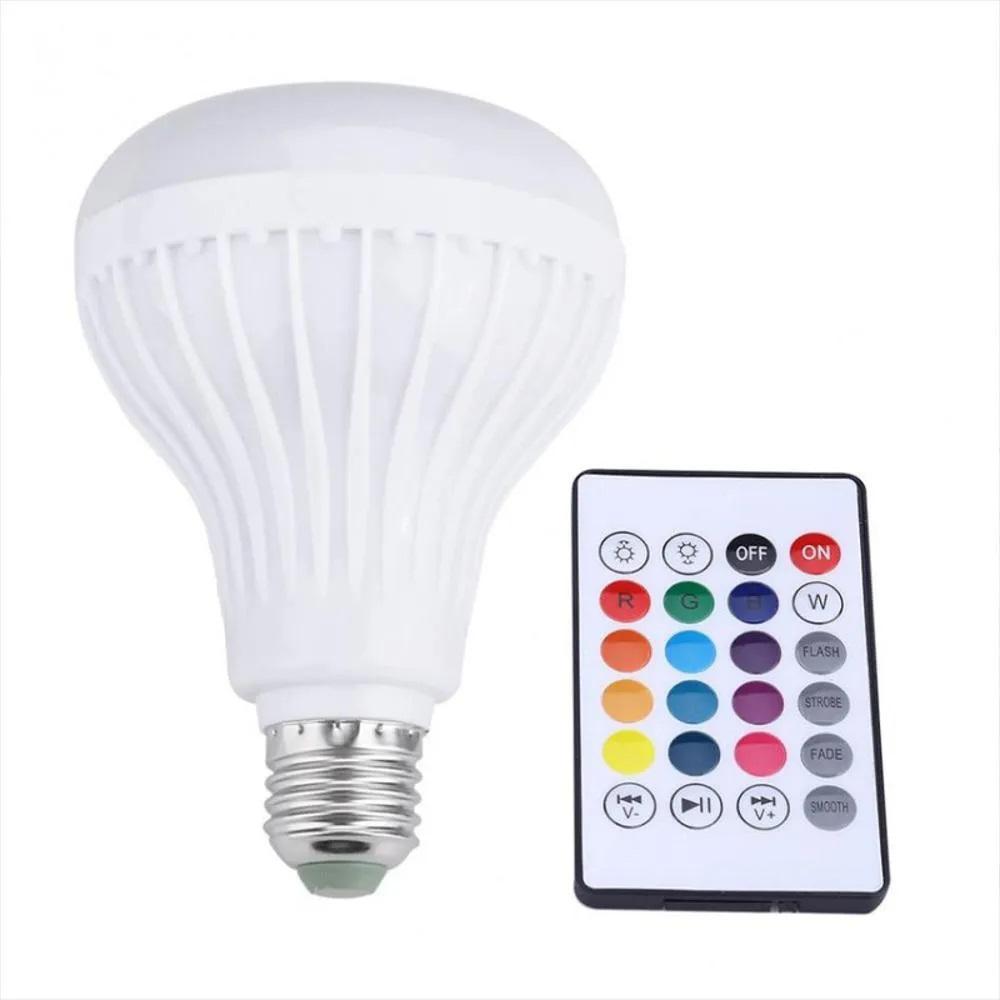 Bombillo Parlante Bluetooth Luces Multicolor Con Control img #4