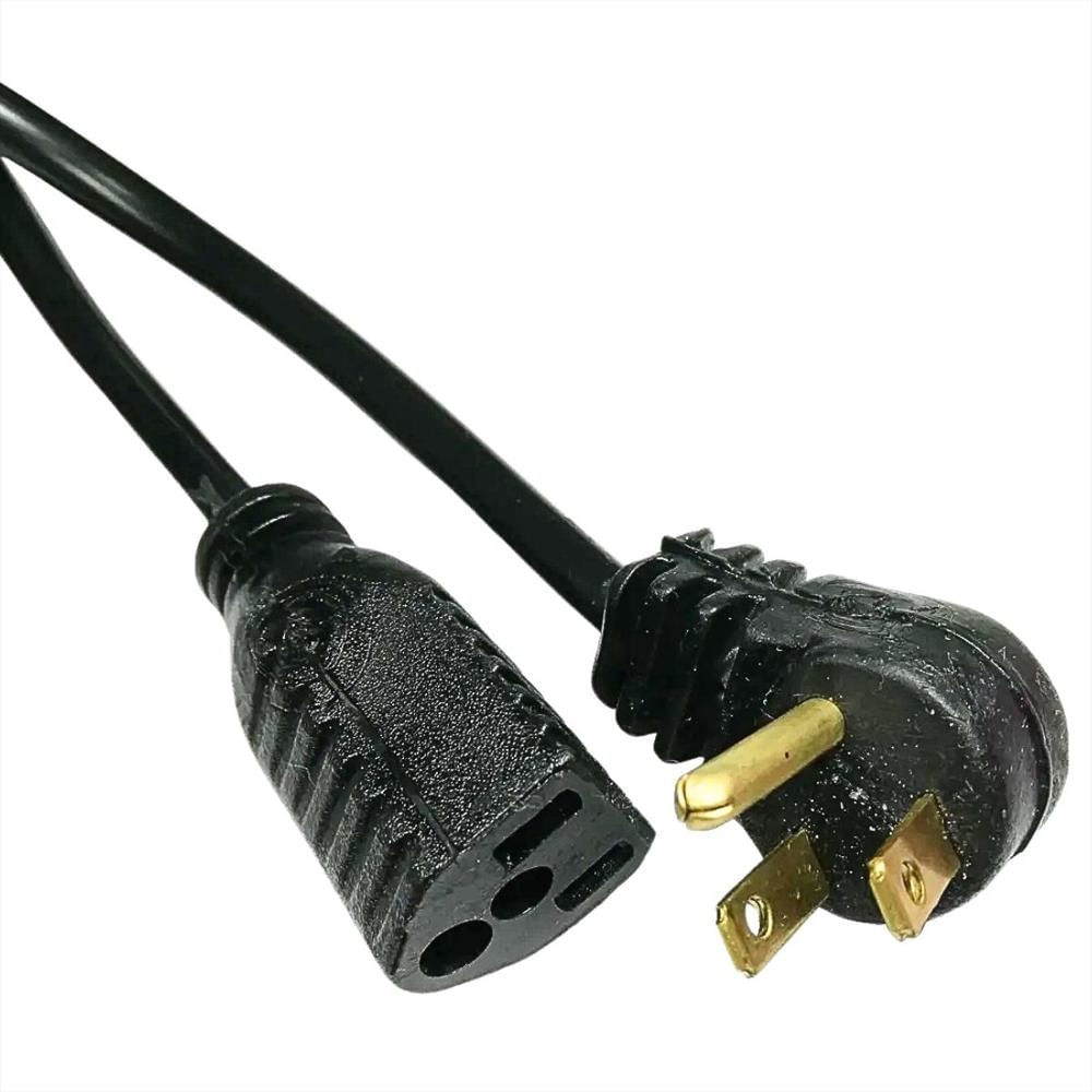 Extensión Cable De Poder De 30 Cms Tres Clavijas En L img #2